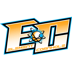 element cornhole logo