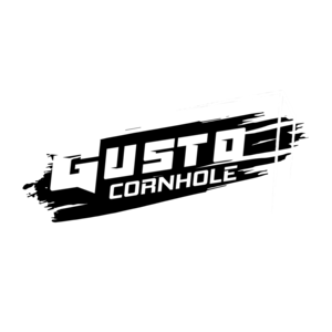 gusto cornhole logo