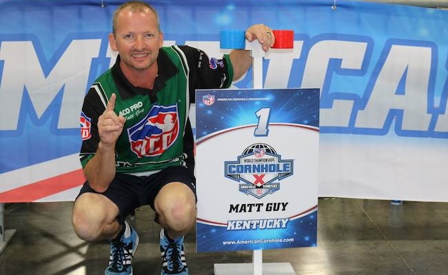 Life’s A Pitch When You’re The World’s Best Cornhole Player