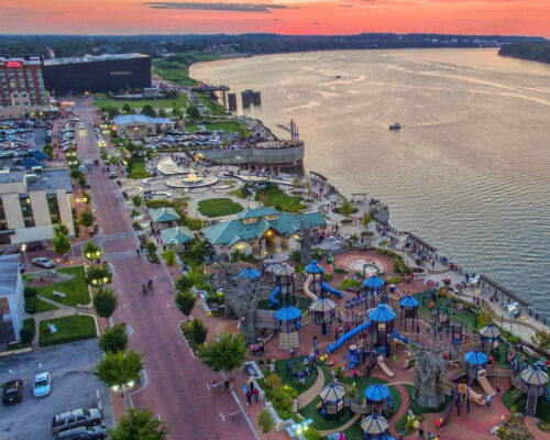smothers_park_owensboro_river_front_sunset